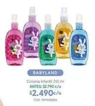 Babyland - colonia infantil 210 ml