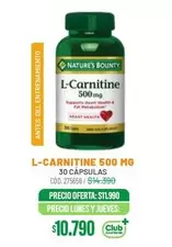 Club - L-Carnitine 500 Mg