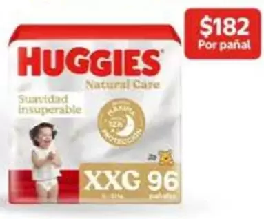 Huggies - Xxg 96 Nugris Natural Care Sunfidad