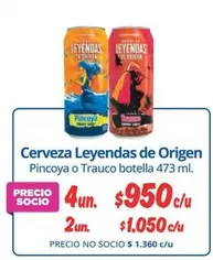 Cerveza Leyendas De Origen