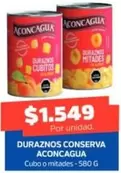 Aconcagua - Duraznos Conserva