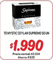 Té Supremo - Te Mystic Ceylan