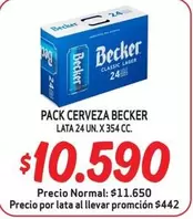 Becker - Pack Cerveza