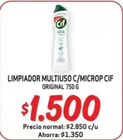 Cif - Limpiador Multiuso C/microp
