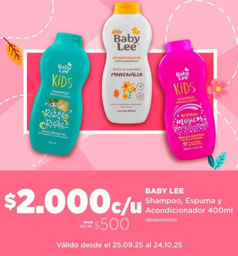 Babylee - Shampoo Espuma y Acondicionador