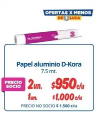 Papel Aluminio