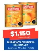 Esmeralda - Duraznos Conserva