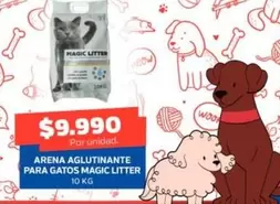 Arena Para Gatos Magic Litter