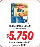 Colun - Queso Rano