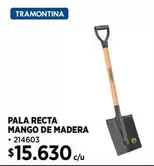 Tramontina - Pala Recta Mango De Madera