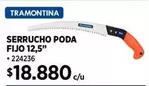 Tramontina - Serrucho poda fijo 12.5"