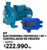 HP - Kit Electrobomba Centrifuga 1 Hp + Controlador De Presion