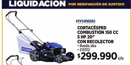 Hyundai - Cortaceped Combustion 150 Cc 5 Hp 20" Con Recollector