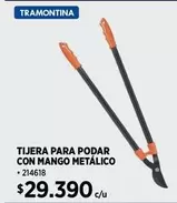 Tramontina - Tijera Para Podar Con Mango Metalico