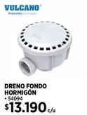 DRENO HORMIGON