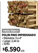 Polin Pino Impregnado