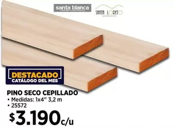 Pino Seco Cepillado