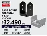 Base Poste Colonial