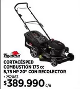 Toyama - Cortacésped Combustion 173 Cc 5,75 Hp 20" Con Recollector
