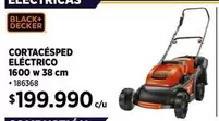 Black & Decker - Cortacesped Eléctrico