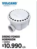 DRENO HORMIGON
