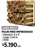 Polin Pino Impregnado