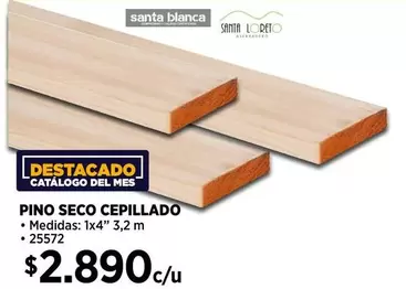 Pino Seco Cepillado