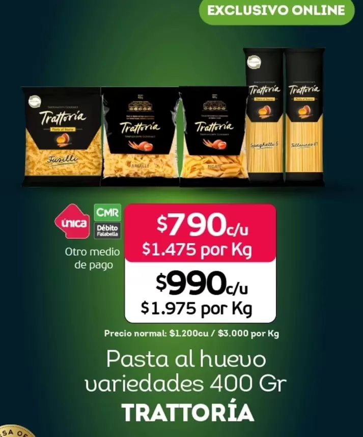 Trattoria - Pasta Al Huevo
