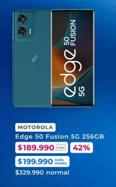 Motorola - Edge 50 Fusion 5G 256GB