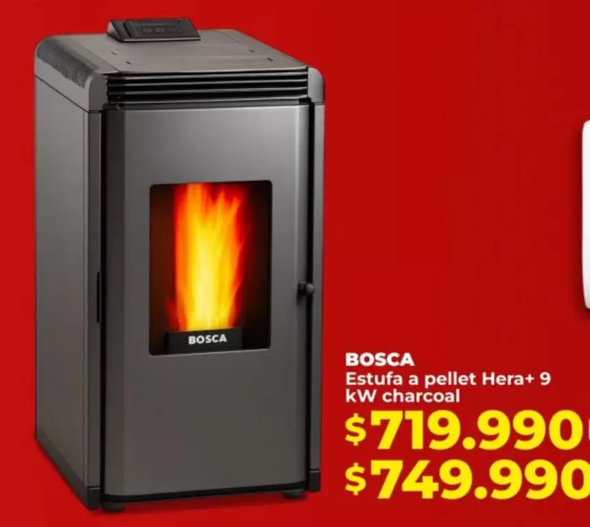 Bosca - Estufa A Pellet Kw Charcoal