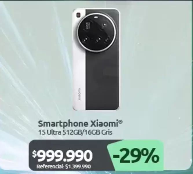 Xiaomi - Smartphone 15 Ultra 512GB/16GB Gris