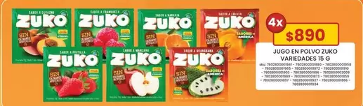 Zuko - Jugo En Polvo Variedad