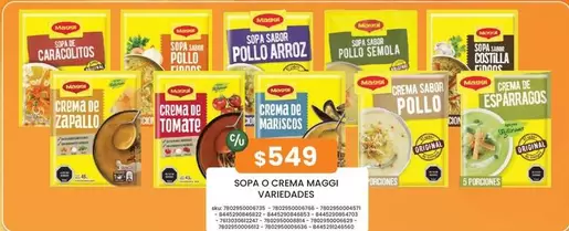 Maggi - Sopa Crema