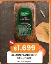 San Jorge - Jamon Planchado
