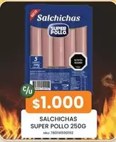 Salchichas Super Pollo