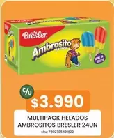 Bresler - Multipack Helados Ambrositos