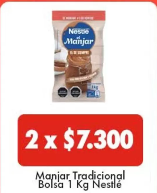 Nestlé - Manjar Tradicional Bolsa