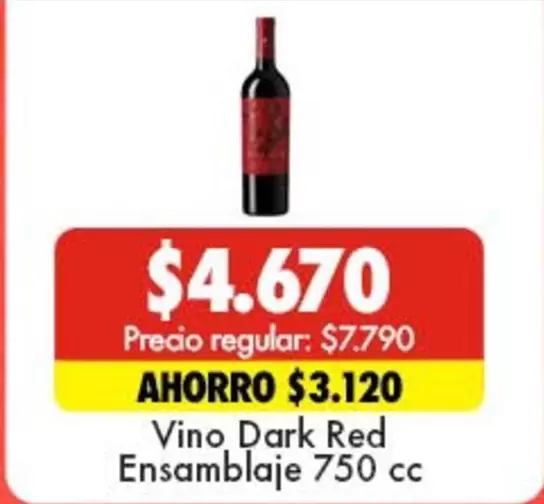 Vino Dark Red Ensambljaje