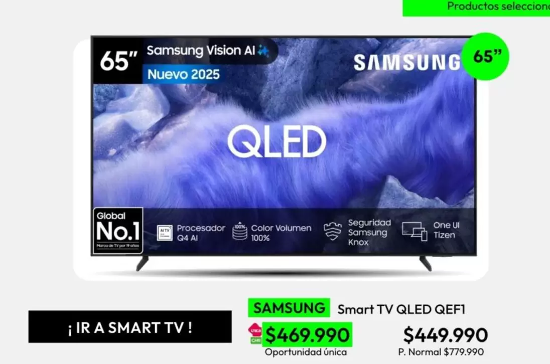Samsung - Smart Tv Qled QEFI