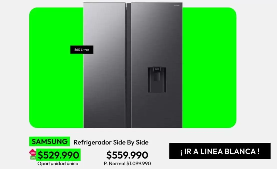 Samsung - Refrigerador Side By Side
