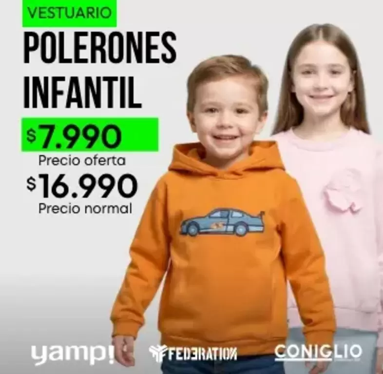 Polerones Infantil