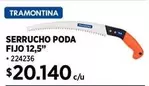 Tramontina - Serrucho Poda Fijo 12,5"