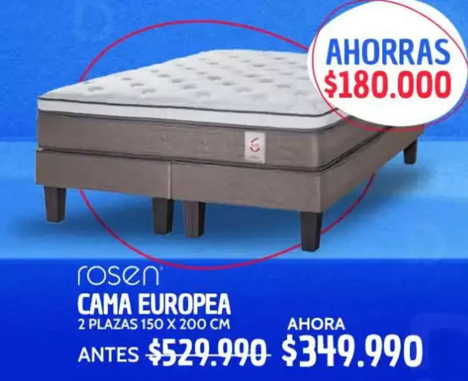 Rosen - Cama Europea