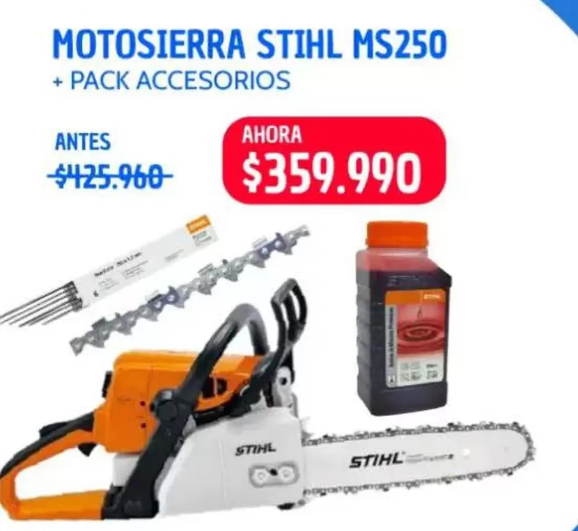 Stihl - Motosierra Ms250