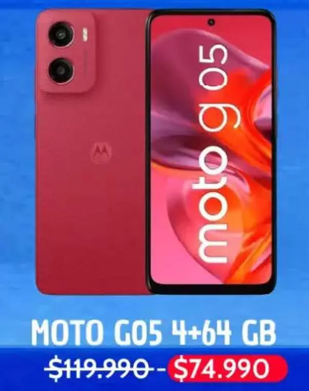 Motorola - Moto G05 4+64 GB