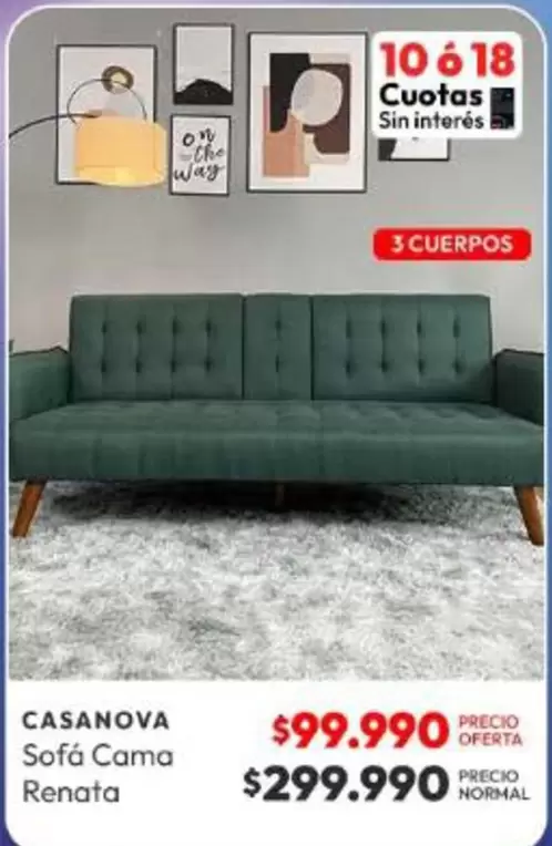 Sofá Cama Renata