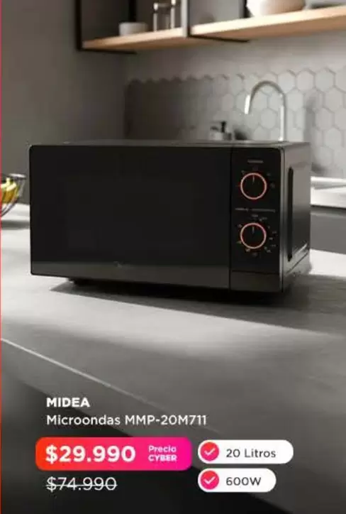 Midea - Microondas Mmp-20m711