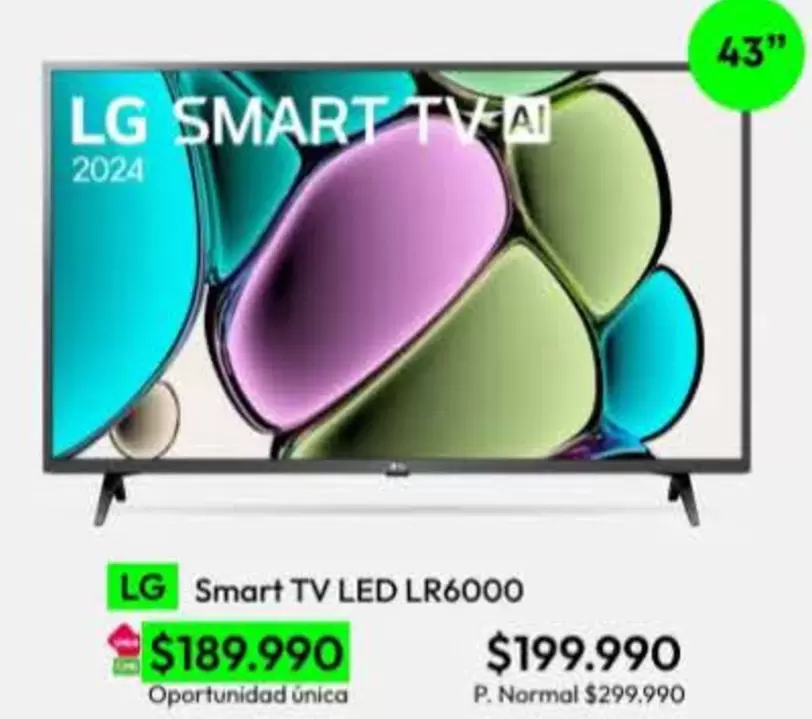 LG - Smart Tv Led LR6000