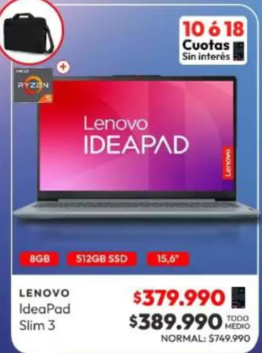 Lenovo - IdeaPad Slim 3
