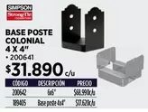 Base Poste Colonial